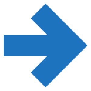 A large solid blue arrow pointing to the right.