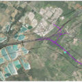 Aerial Map showing the Noise Receptors Investigated for Noise Barrier Feasibility. For more information on the Noise Impact Assessment Findings contact the Project Team.
